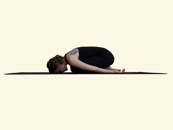 Child's Pose - Balasana - Modern Yoga