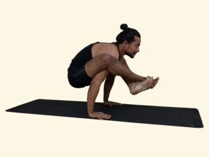 Bhujapidasana-Shoulder-pressing-posture
