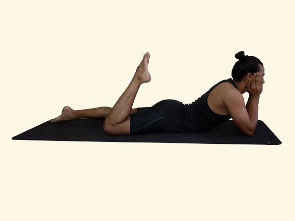 Makarasana-Crocodile-Dolphin-posture-variation