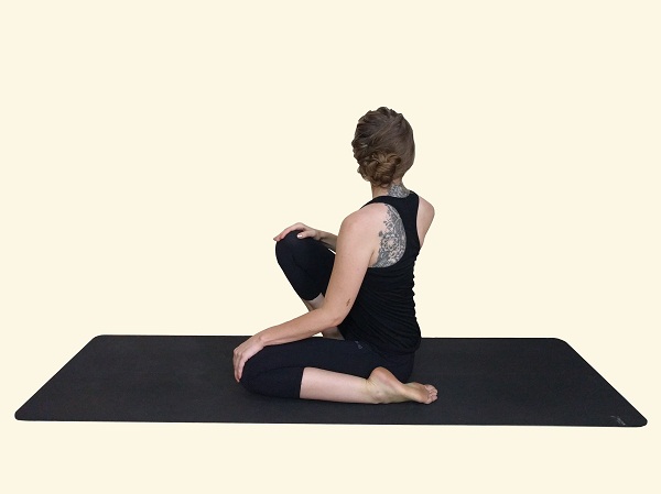 Udarakarshanasana - Abdominal Stretch Posture | Prana Yoga