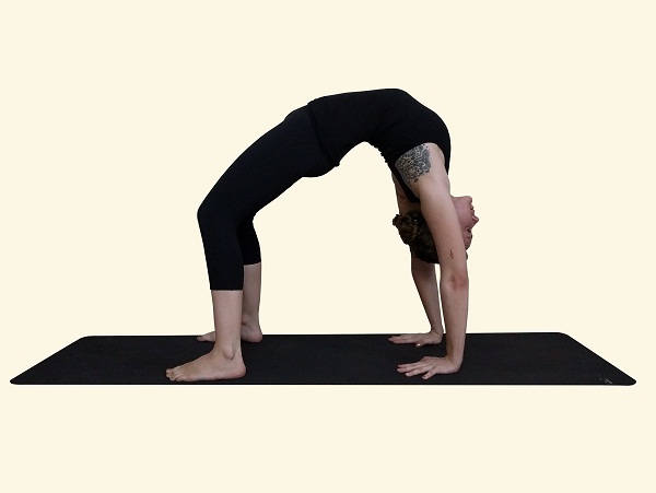 Wheel pose (Upward bow) - YOGA CAN DO