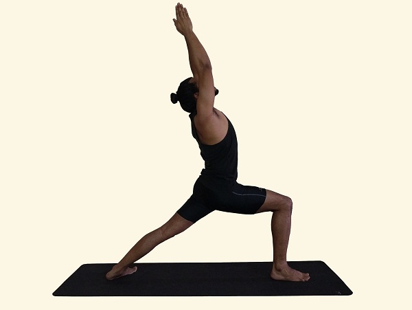 Virbhadrasana 1, The gracious warrior 1